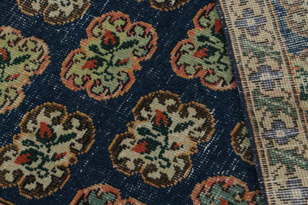 Vintage Zeki Muren Floral rug