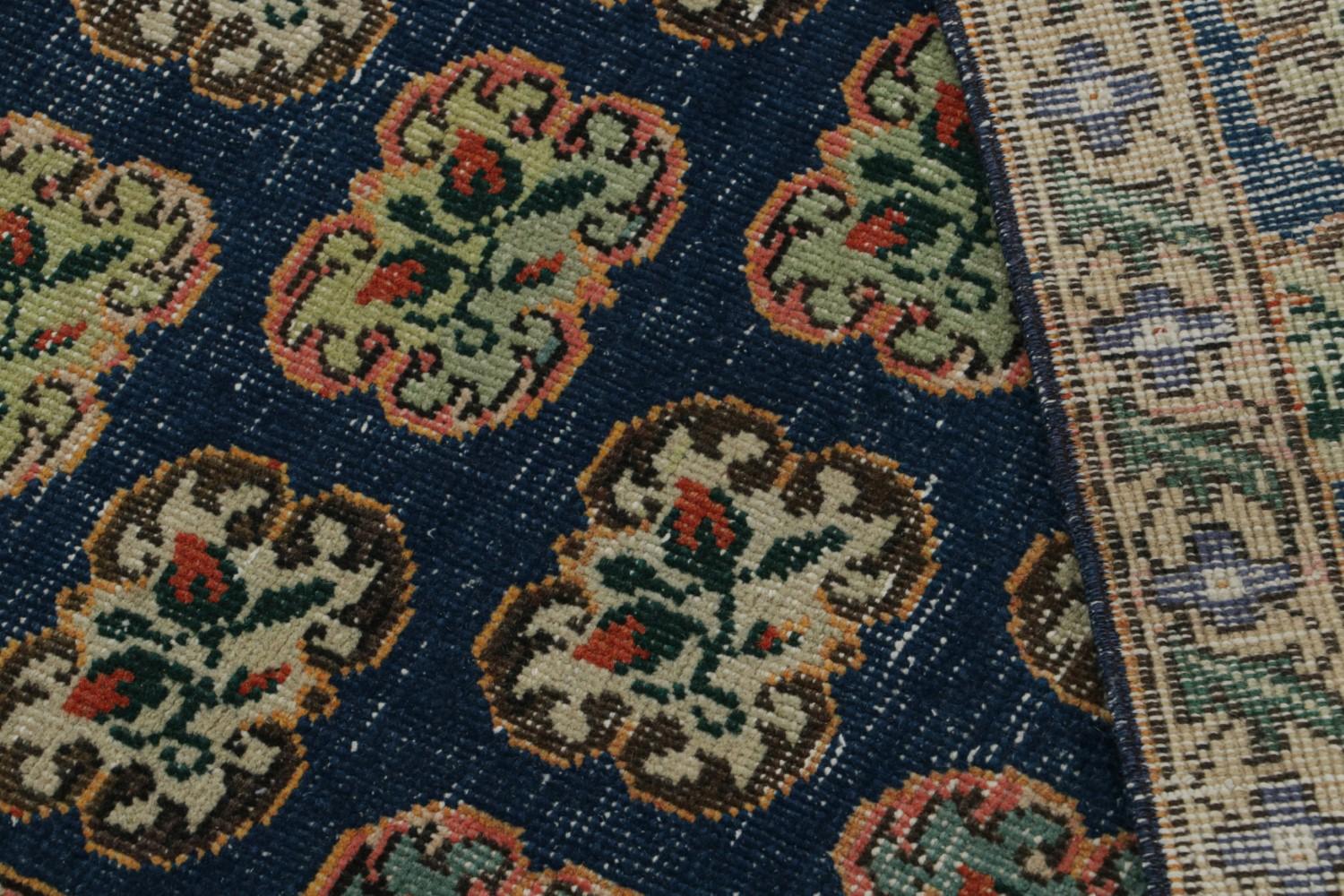 Vintage Zeki Muren Floral rug