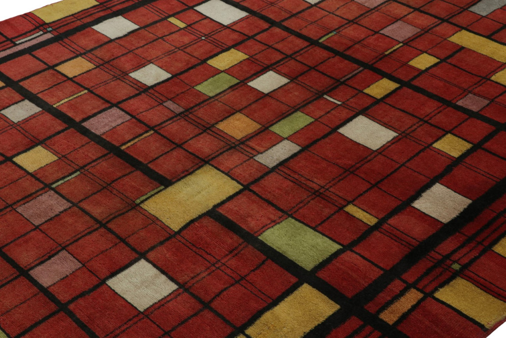Vintage Zeki Müren Geometric rug