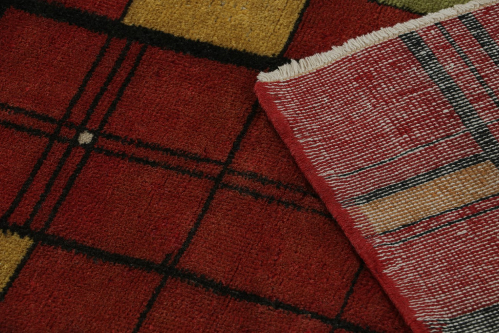 Vintage Zeki Müren Geometric rug
