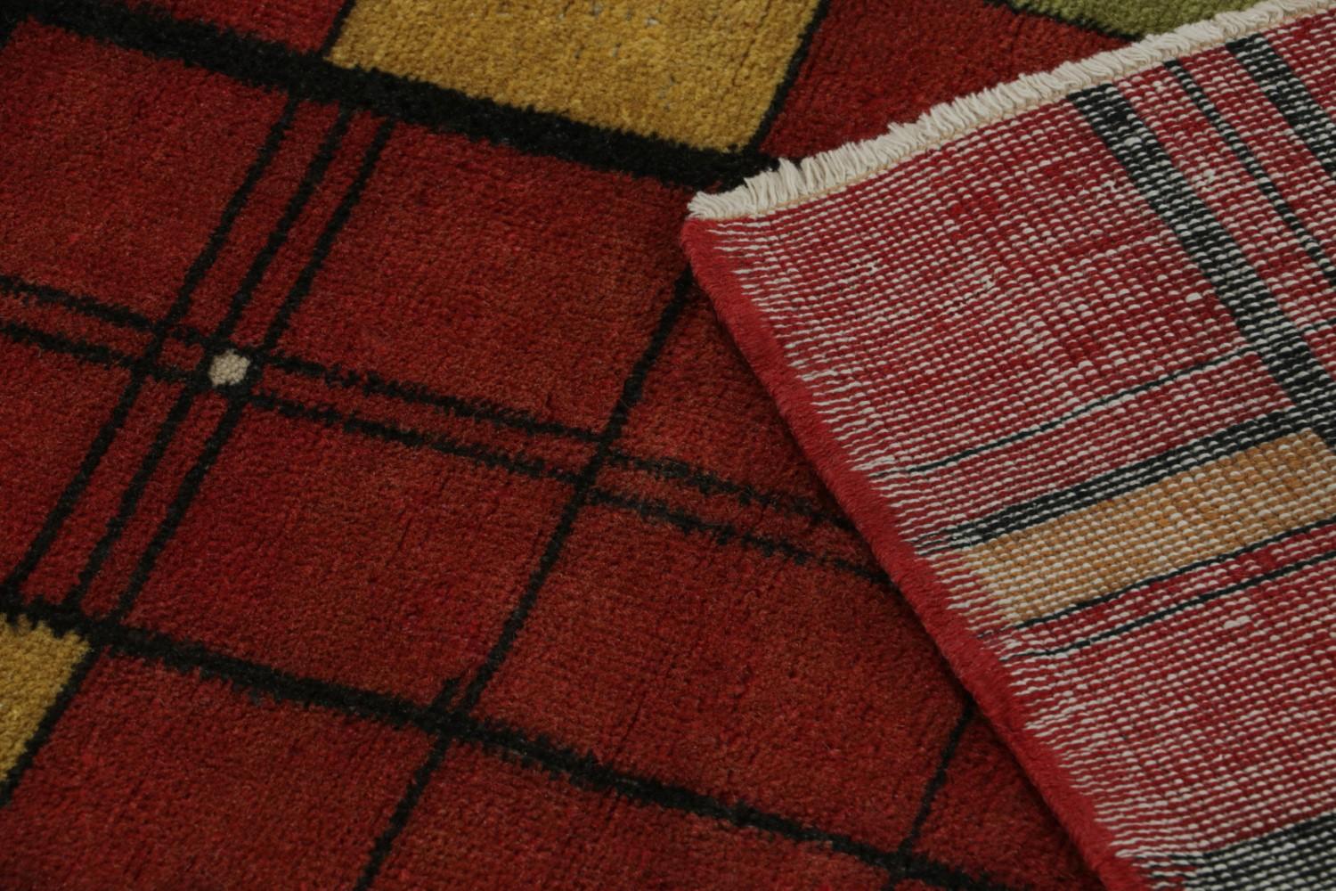 Vintage Zeki Müren Geometric rug
