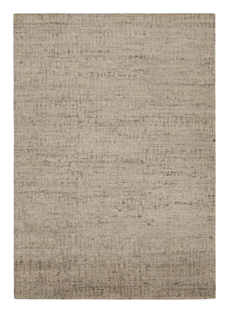 Modern Textural Beige/Brown Rug