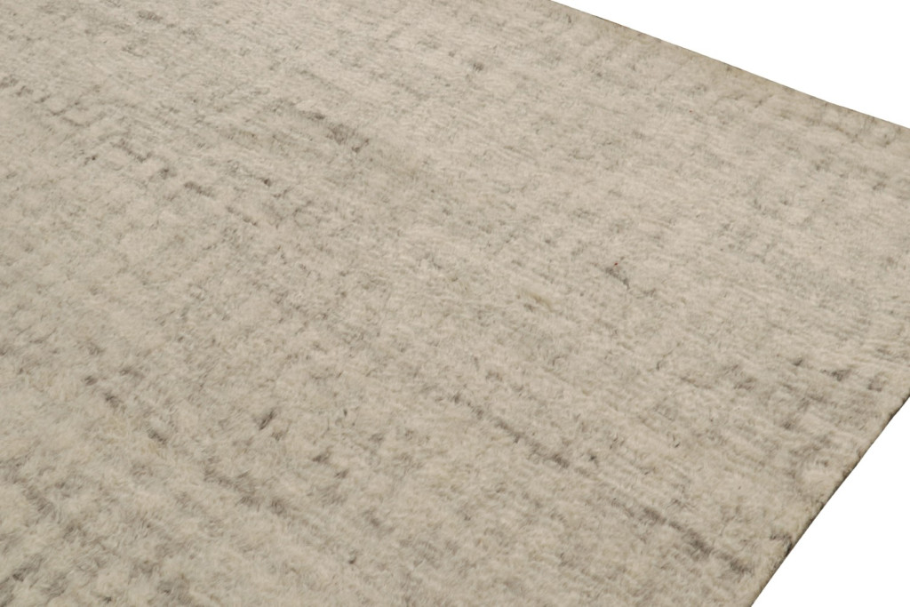 Modern Textural Beige/Brown Rug