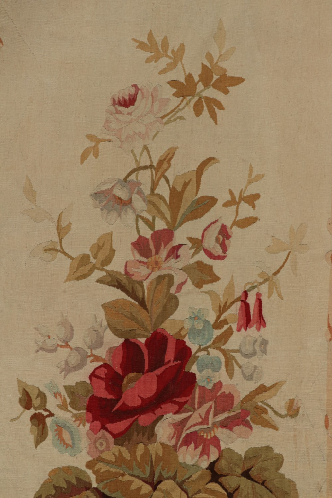 Antique French Aubusson Tapestry Runner Rug