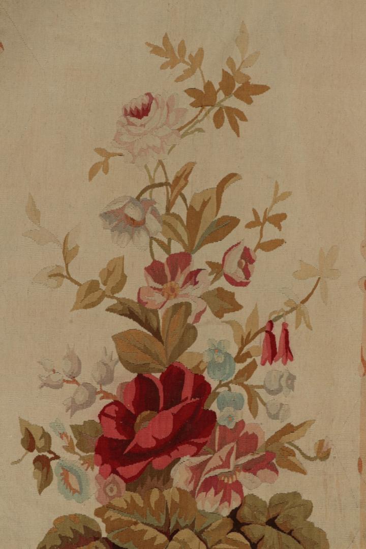 Antique French Aubusson Tapestry Runner Rug
