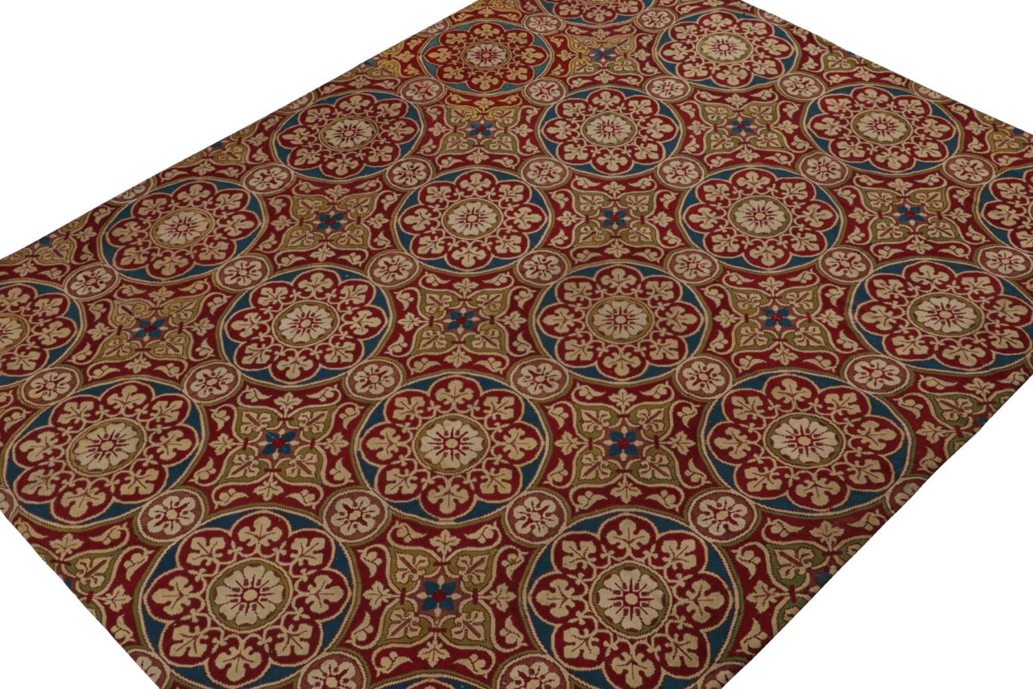 Antique French Needlepoint Rug