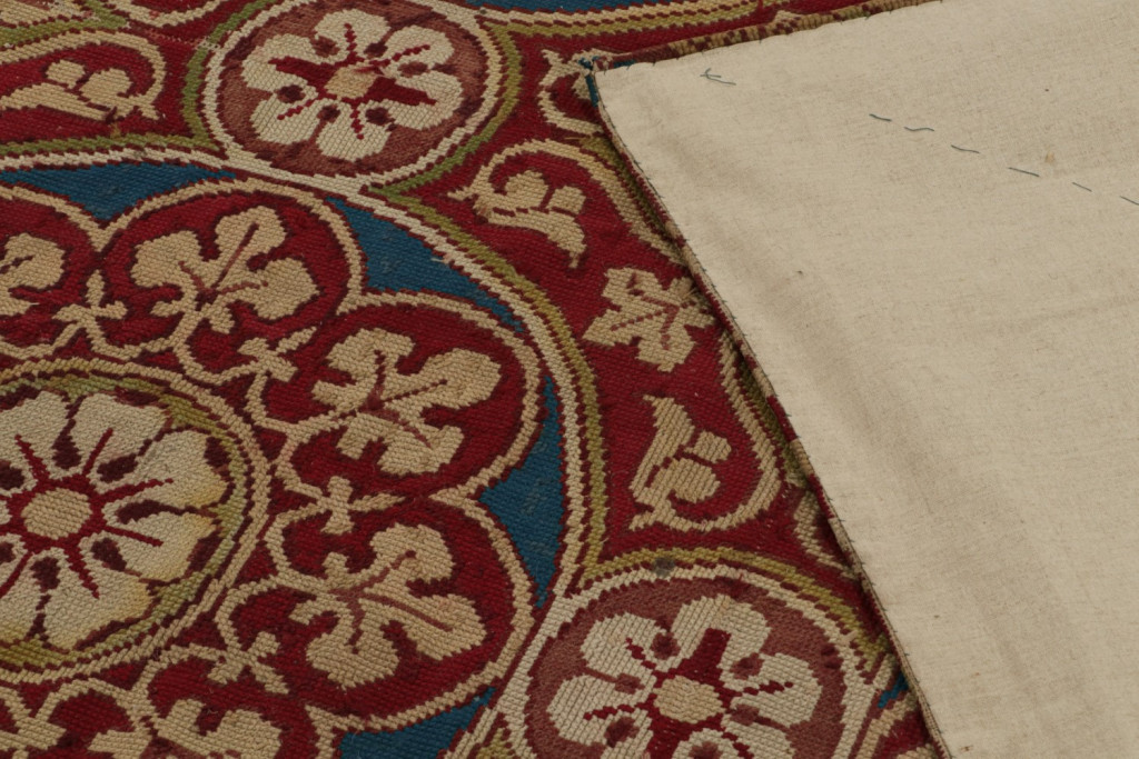 Antique French Needlepoint Rug