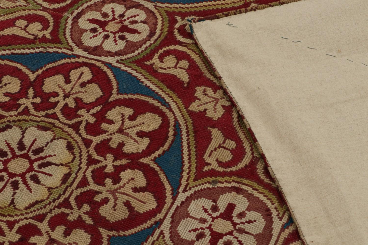 Antique French Needlepoint Rug