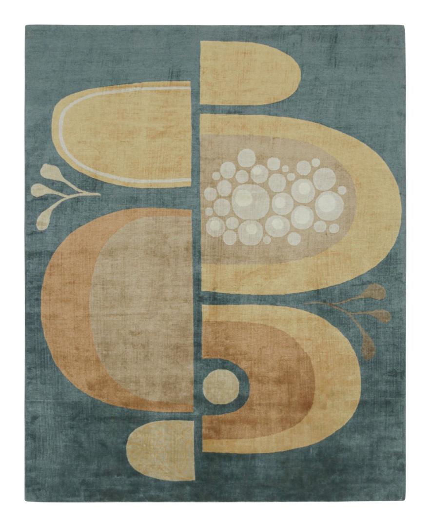 Custom Mid-Century Modern Rug