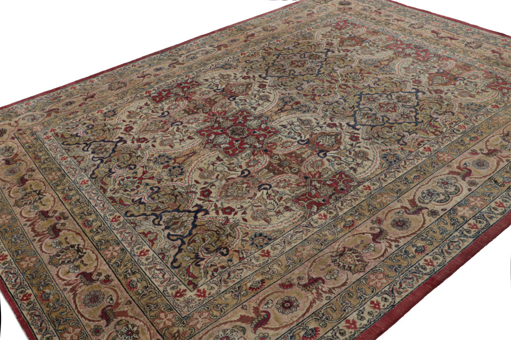 Vintage Persian Kerman Lavar rug