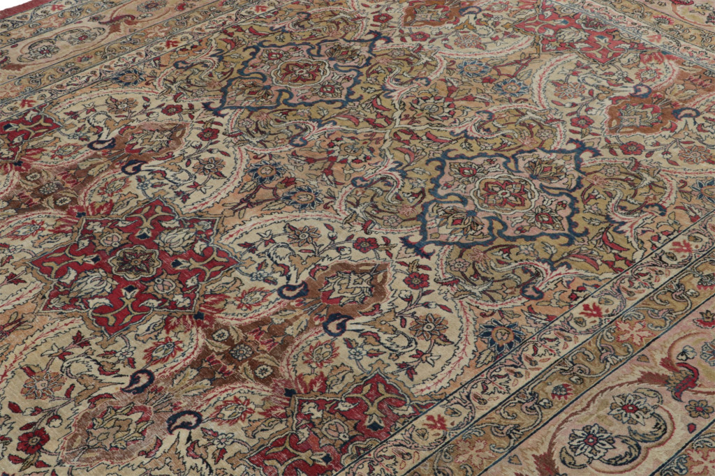 Vintage Persian Kerman Lavar rug