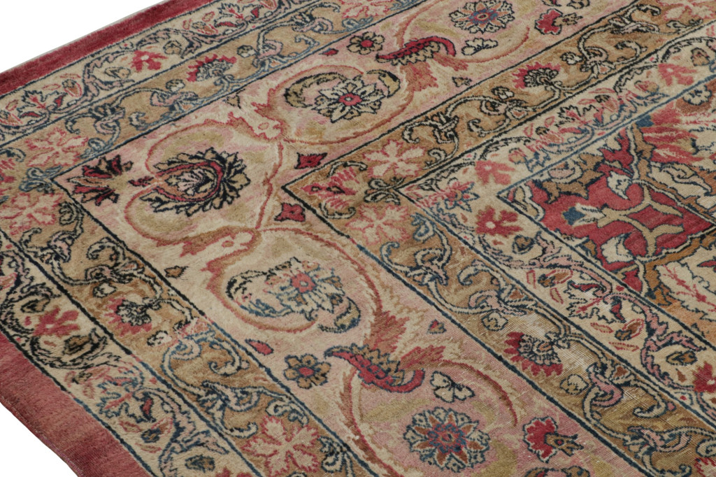 Vintage Persian Kerman Lavar rug