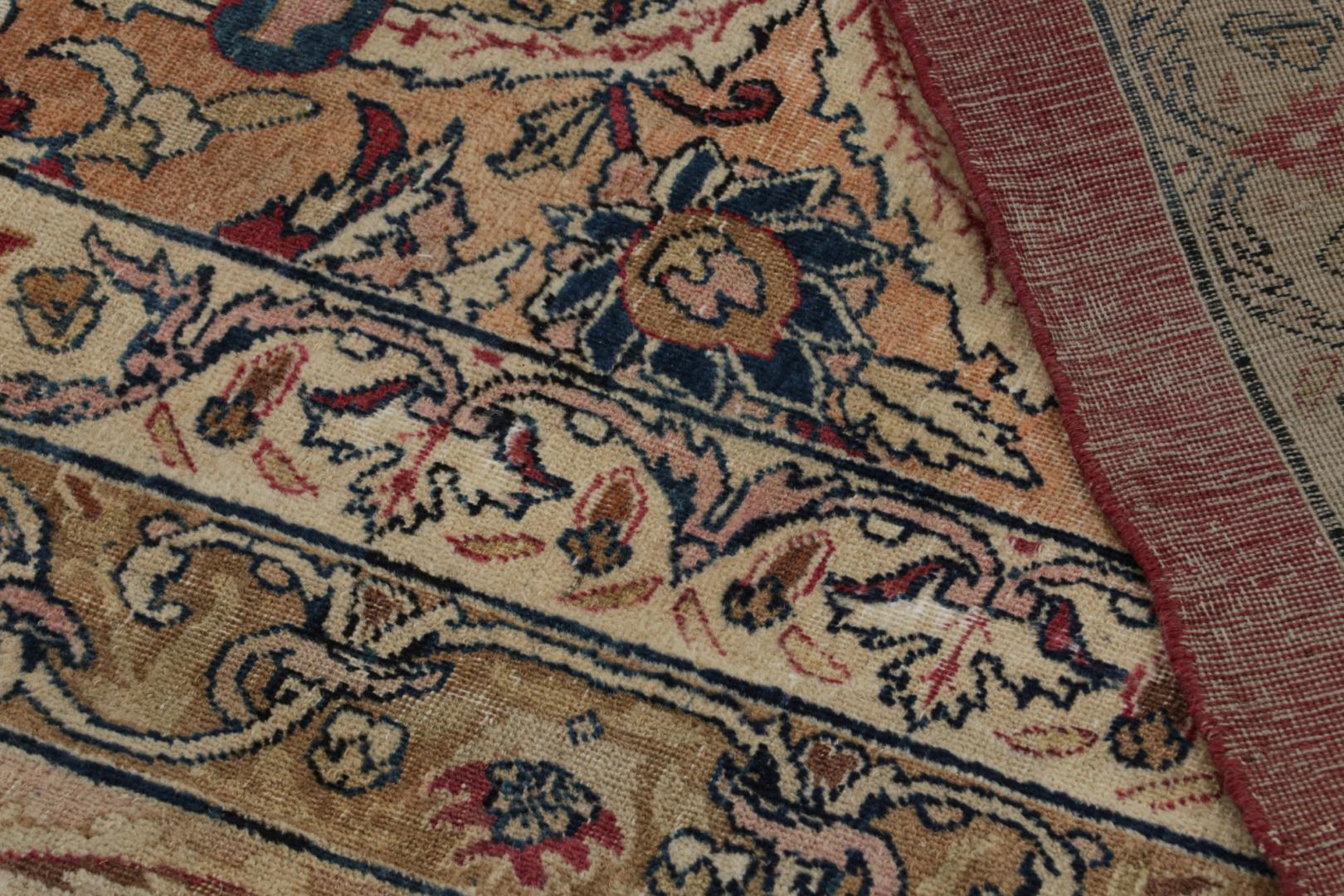Vintage Persian Kerman Lavar rug