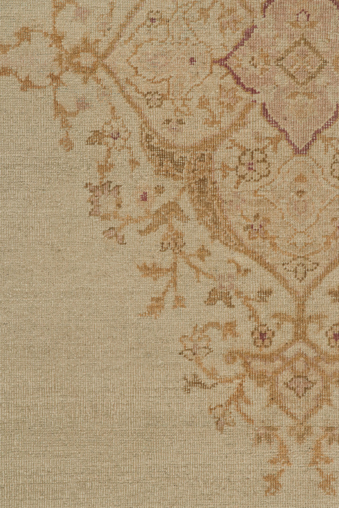 Antique Amritsar Square Rug