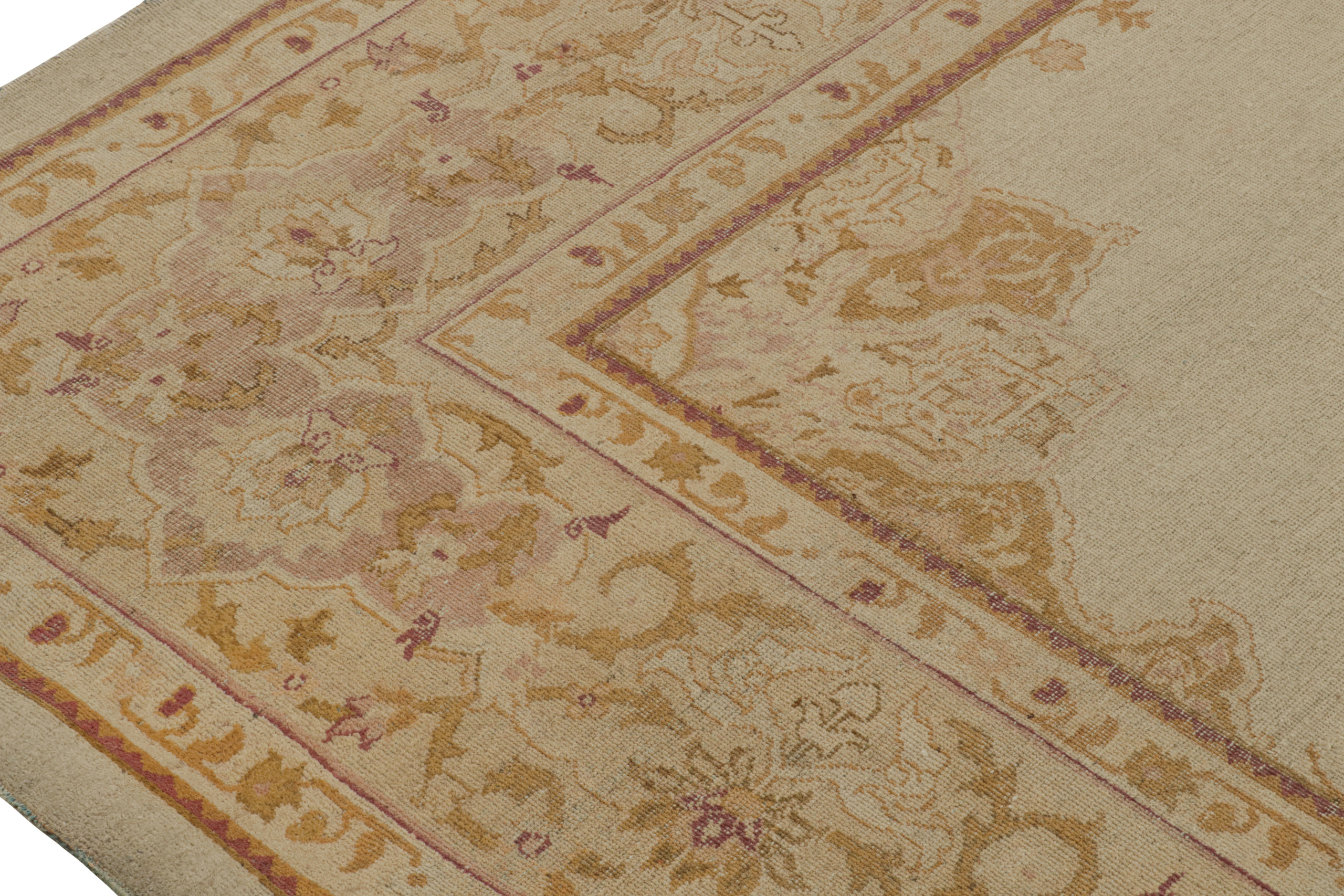 Antique Amritsar Square Rug