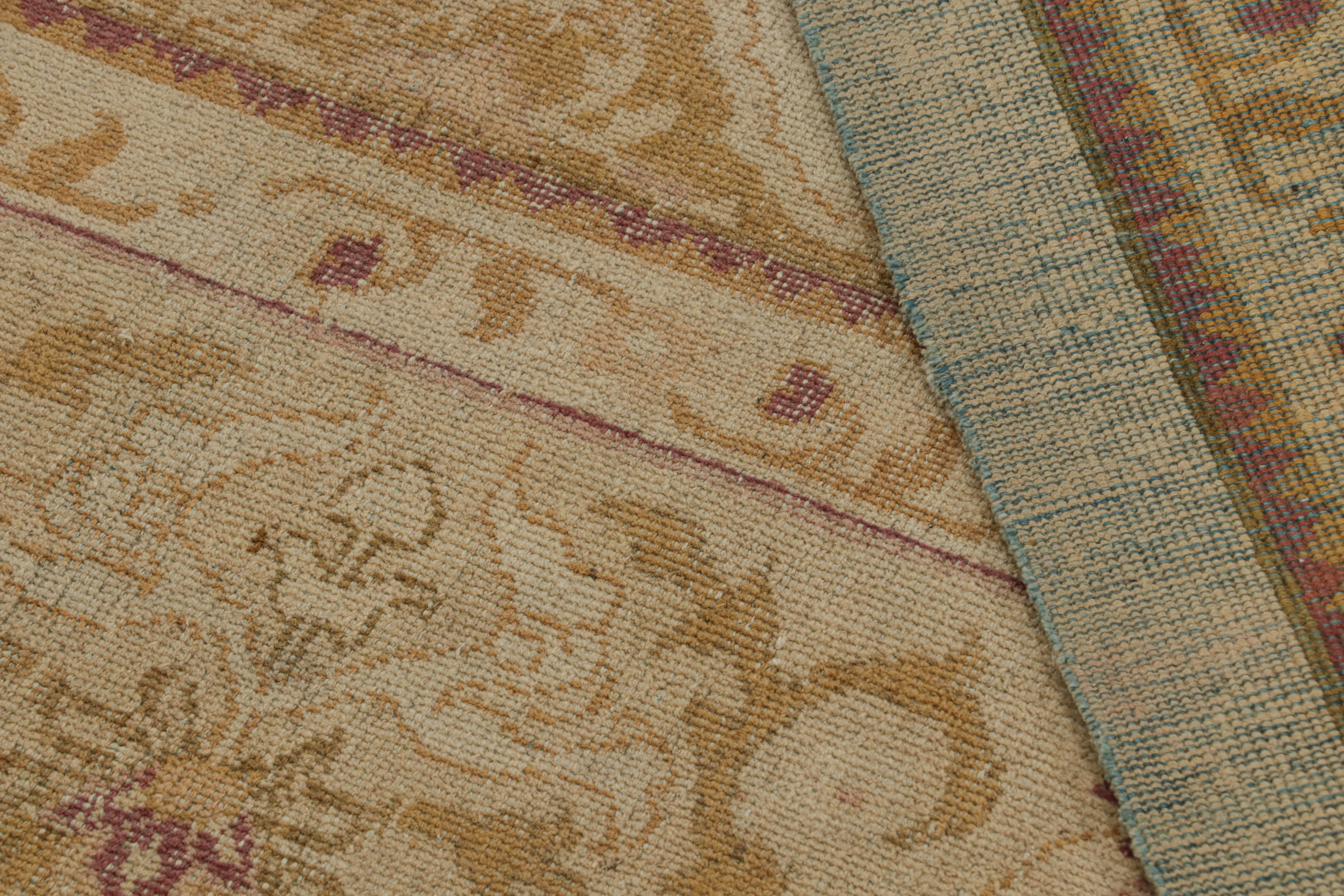 Antique Amritsar Square Rug