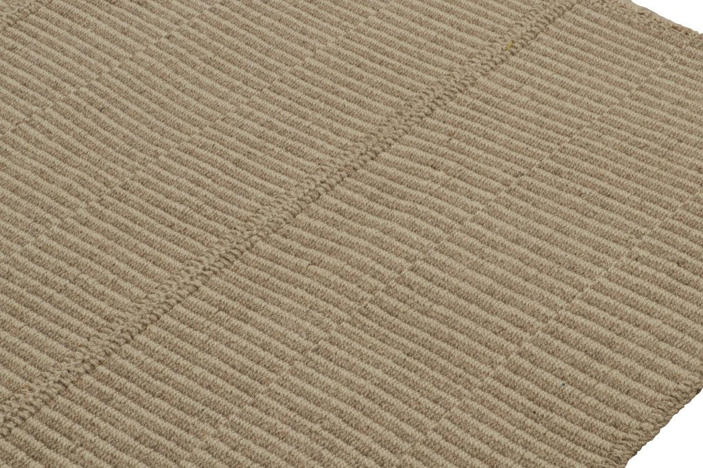 Contemporary Striped Kilim rug