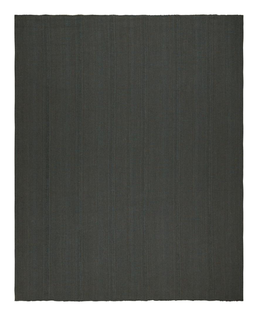 Rug & Kilim’s Contemporary Kilim in Black