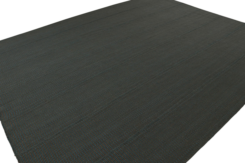 Rug & Kilim’s Contemporary Kilim in Black