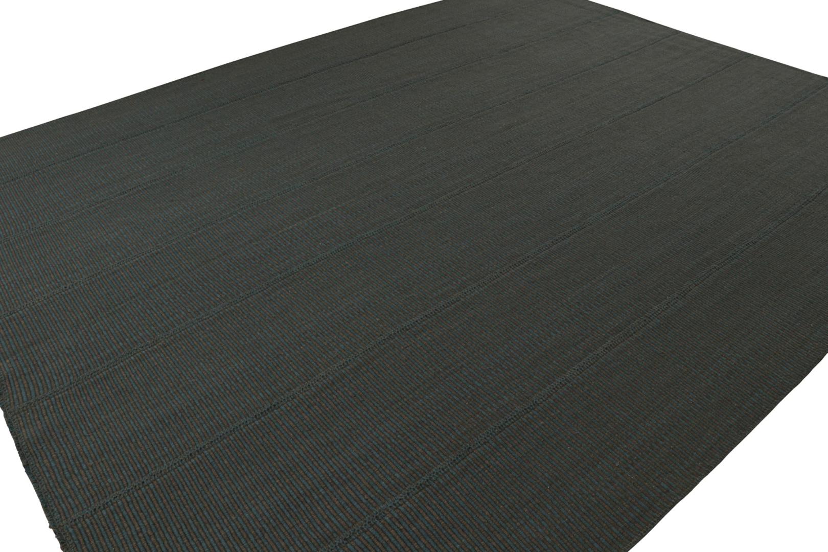 Rug & Kilim’s Contemporary Kilim in Black