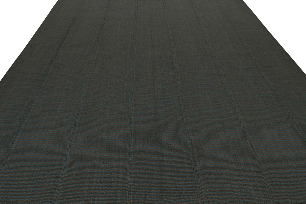 Rug & Kilim’s Contemporary Kilim in Black