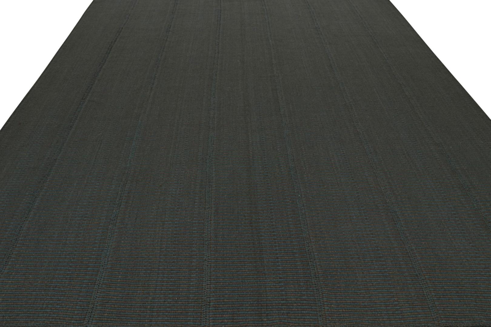 Rug & Kilim’s Contemporary Kilim in Black