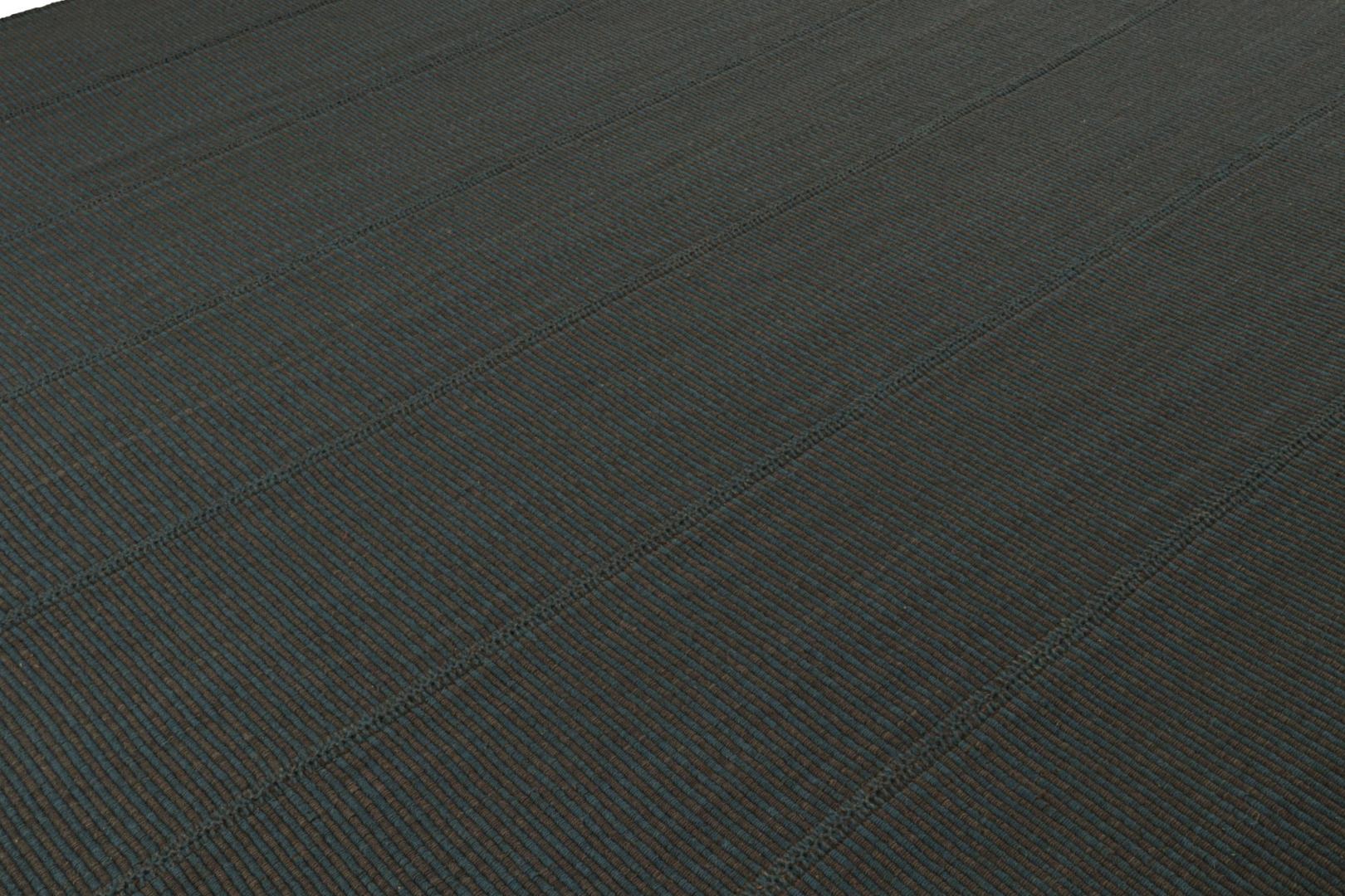 Rug & Kilim’s Contemporary Kilim in Black