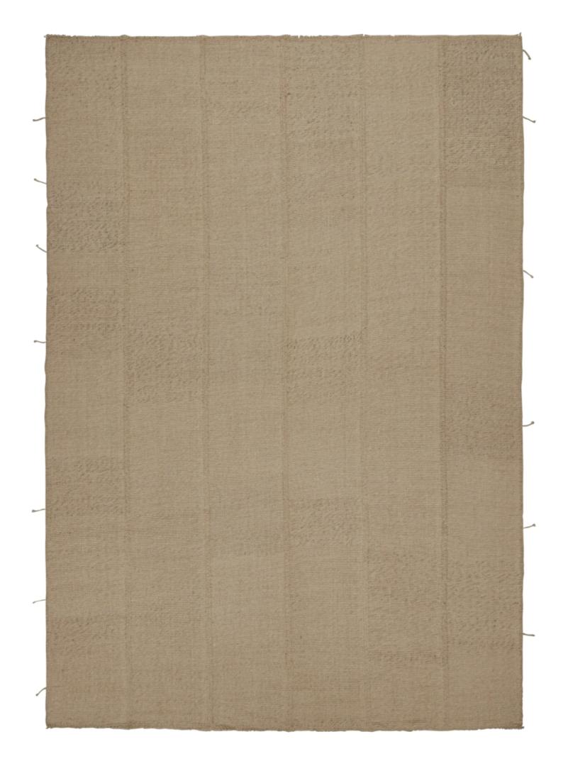 Rug & Kilim’s Contemporary Kilim in Brown