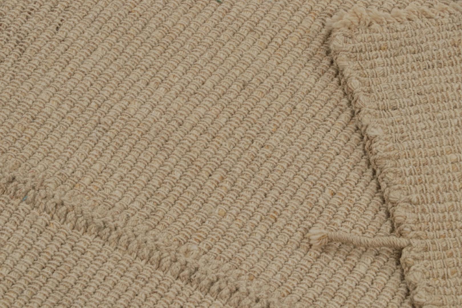 Rug & Kilim’s Contemporary Kilim in Brown
