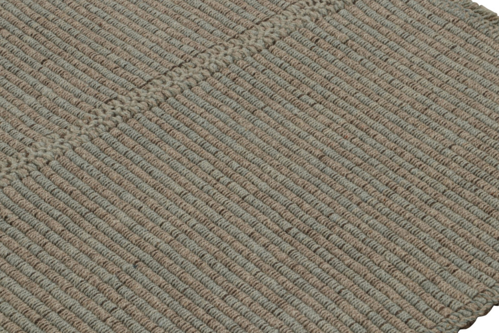 Rug & Kilim’s Contemporary Kilim in Brown
