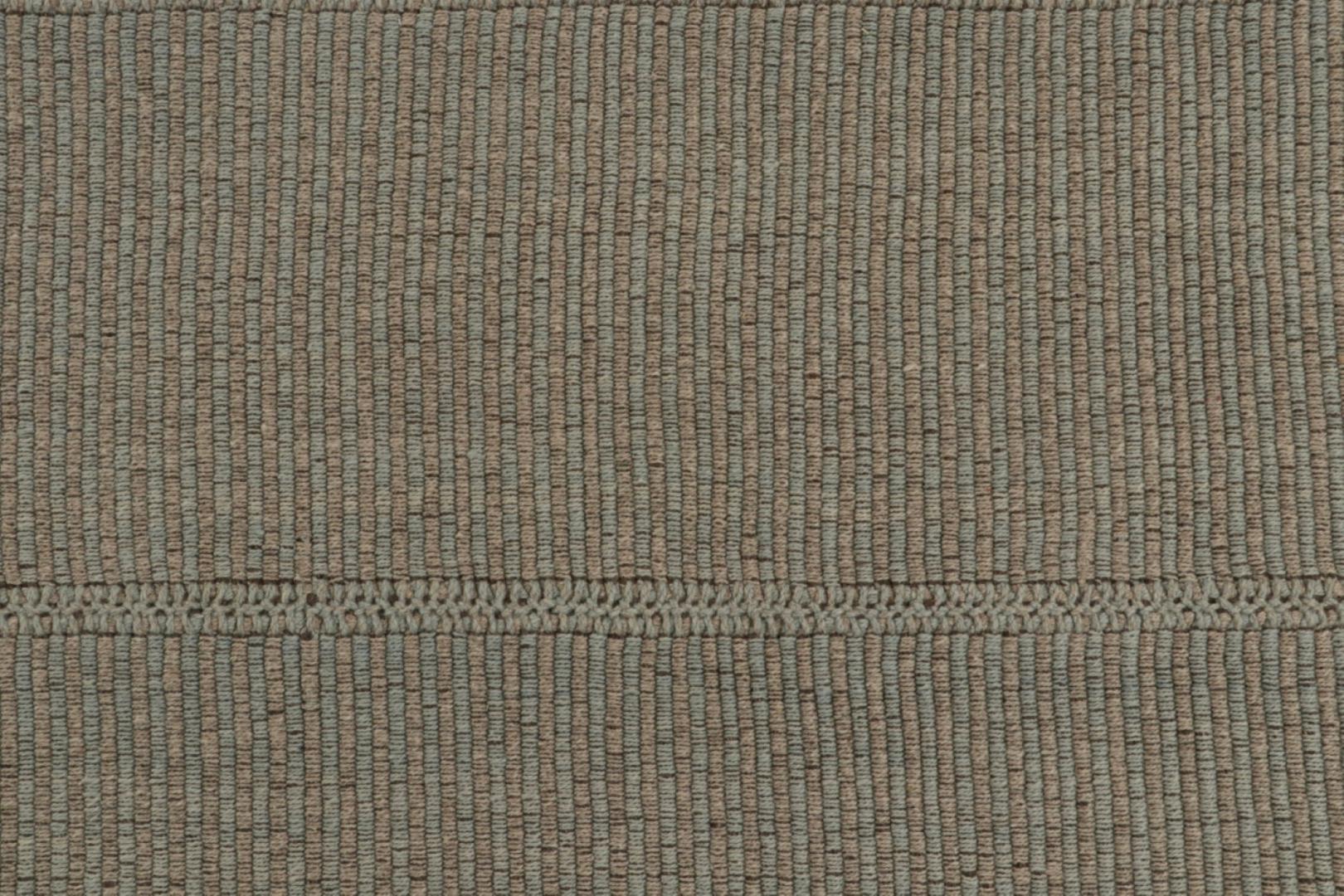 Rug & Kilim’s Contemporary Kilim in Brown