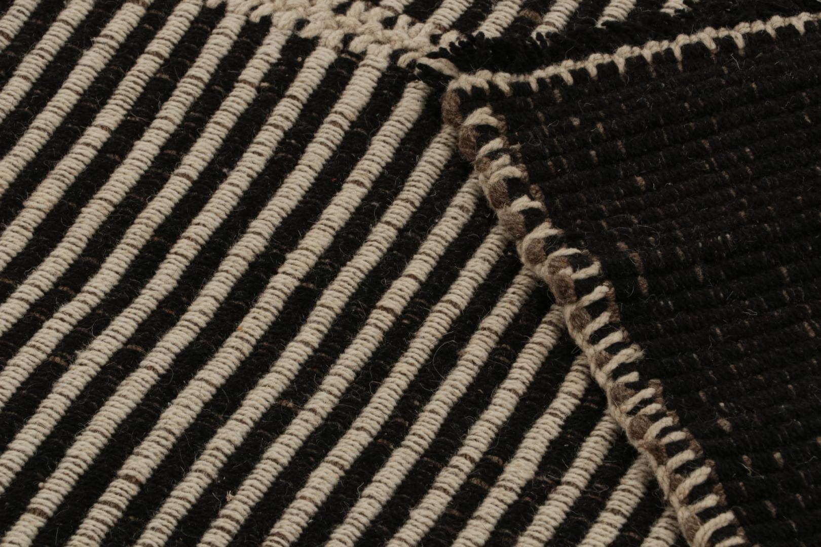 Rug & Kilim’s Contemporary Kilim in Black
