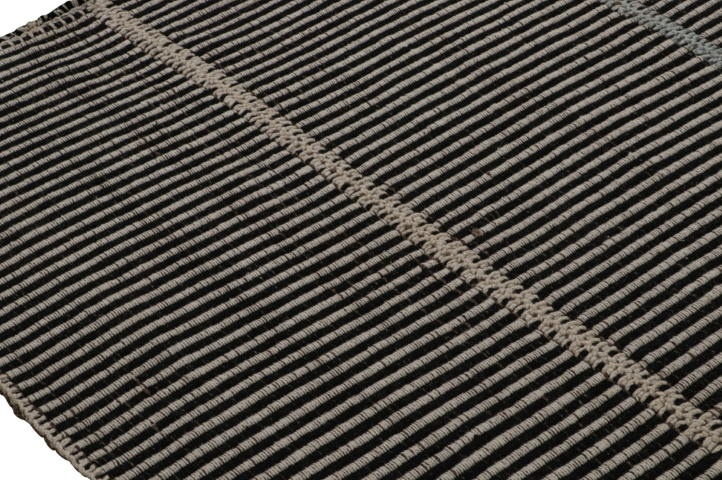 Rug & Kilim’s Contemporary Kilim in Black