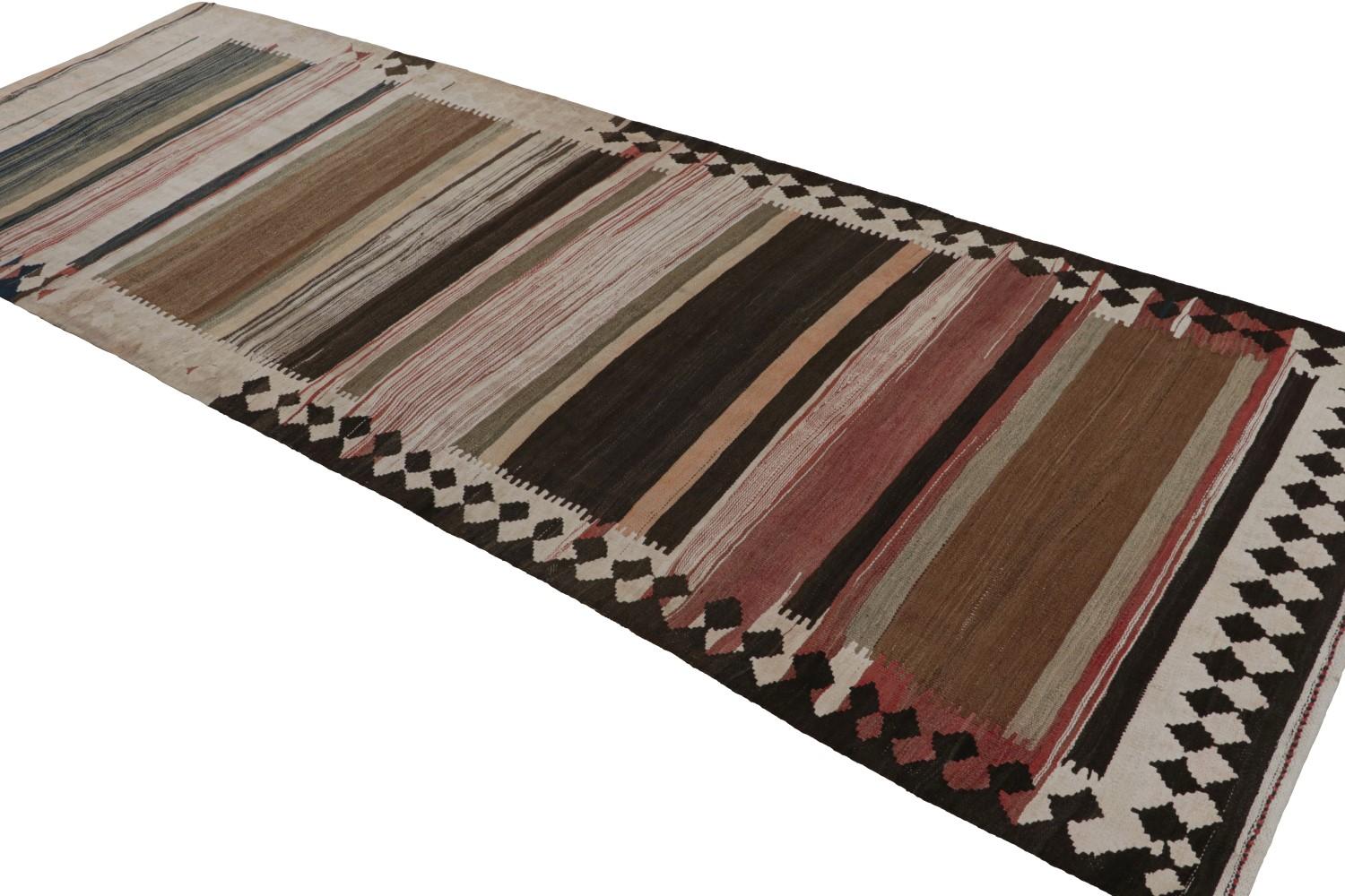 Vintage Persian tribal Kilim rug
