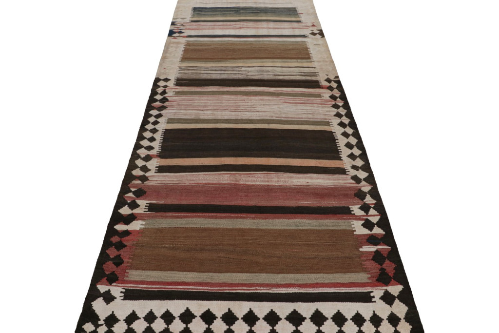 Vintage Persian tribal Kilim rug