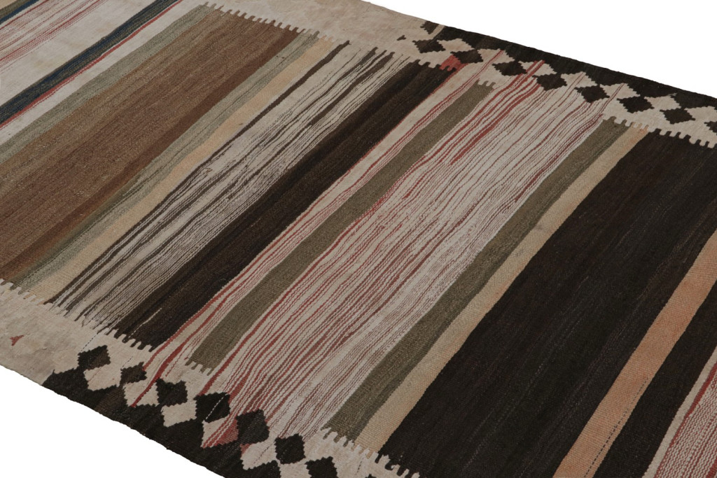Vintage Persian tribal Kilim rug