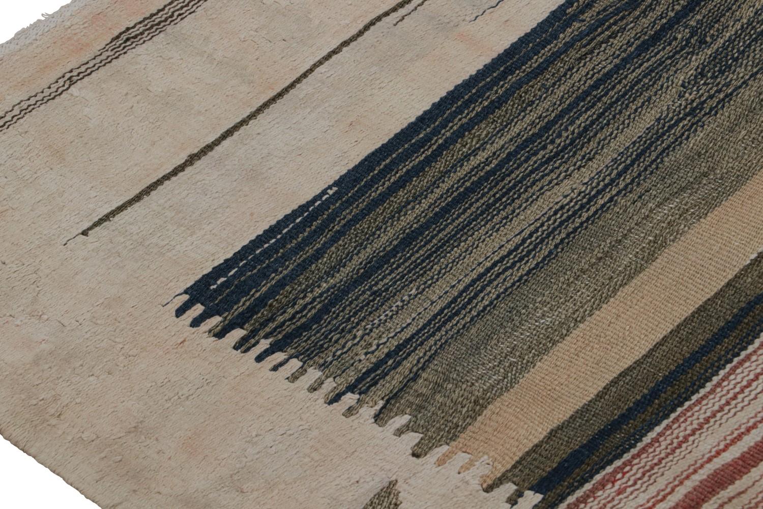 Vintage Persian tribal Kilim rug