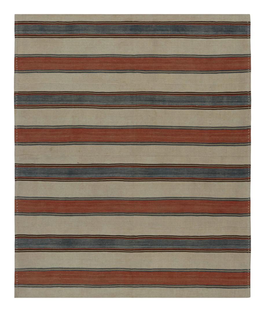 Vintage Afghani tribal Kilim rug