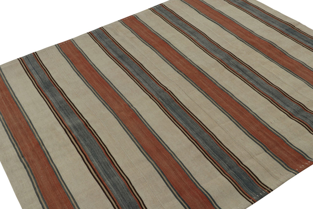 Vintage Afghani tribal Kilim rug
