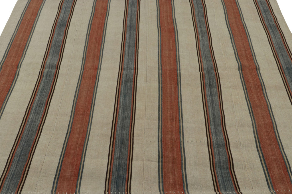 Vintage Afghani tribal Kilim rug