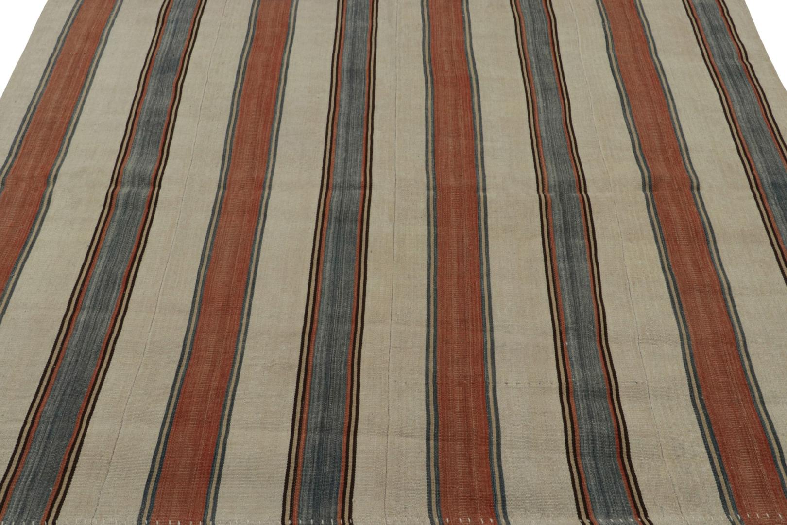 Vintage Afghani tribal Kilim rug
