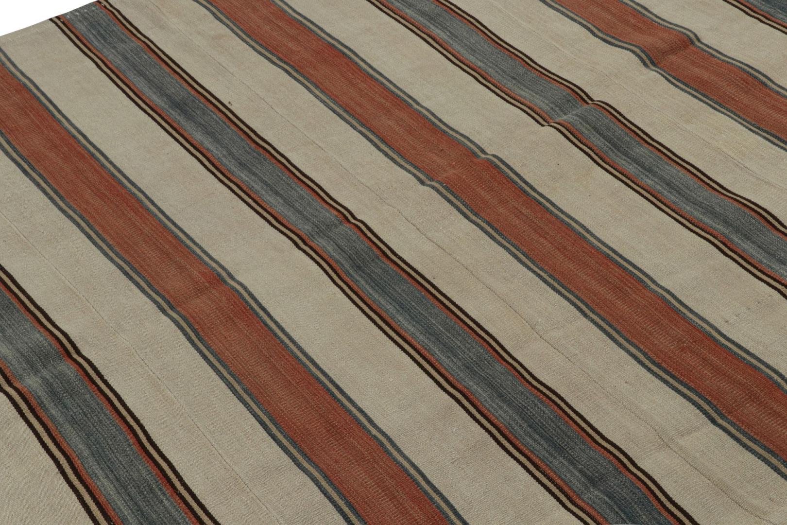 Vintage Afghani tribal Kilim rug