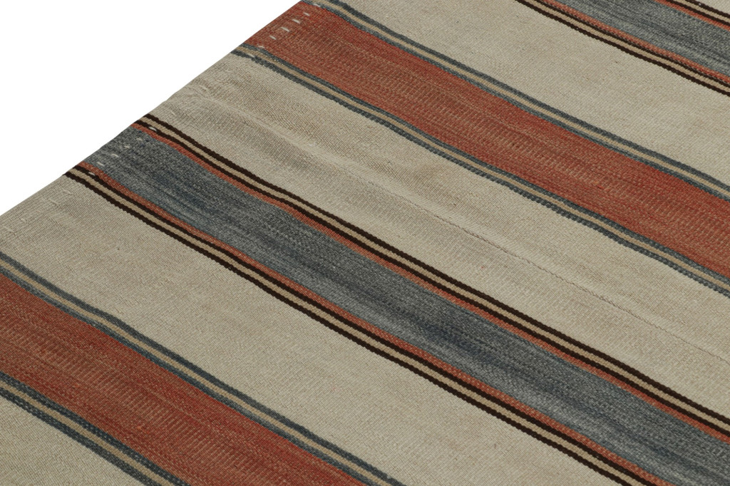 Vintage Afghani tribal Kilim rug