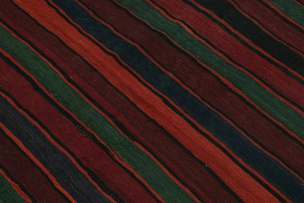 Vintage Afghani tribal Kilim rug