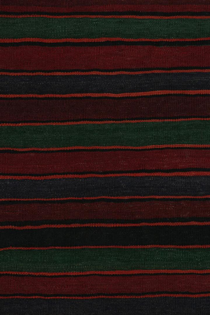 Vintage Afghani tribal Kilim rug