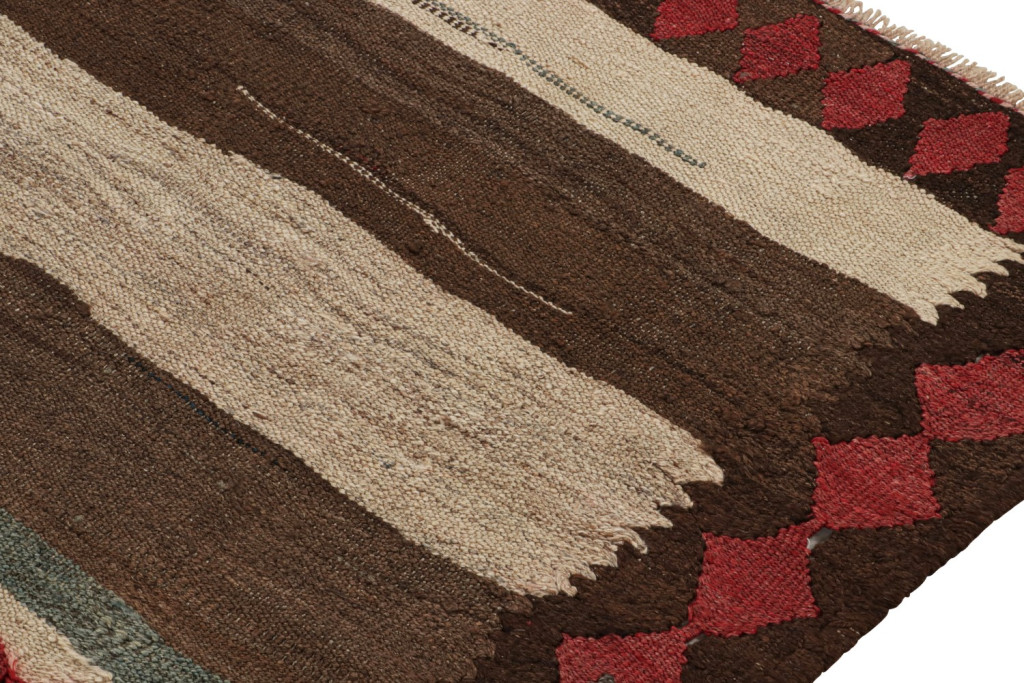 Vintage Persian tribal Kilim rug
