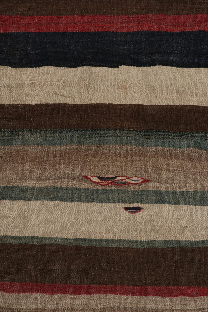 Vintage Persian tribal Kilim rug