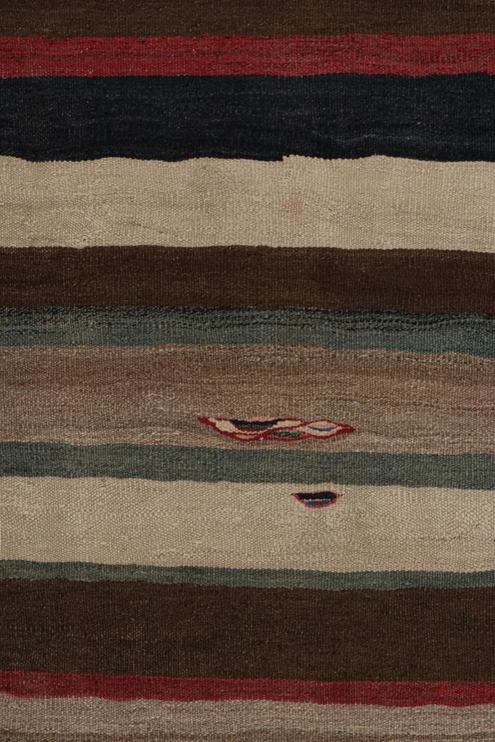 Vintage Persian tribal Kilim rug