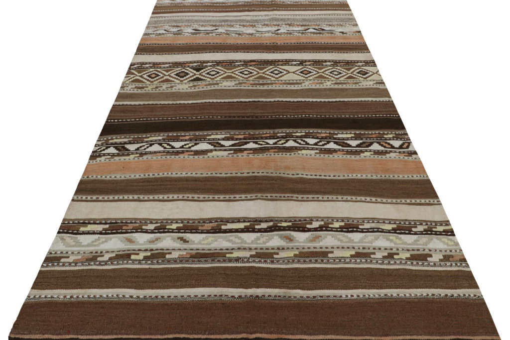 Vintage Persian tribal Kilim rug