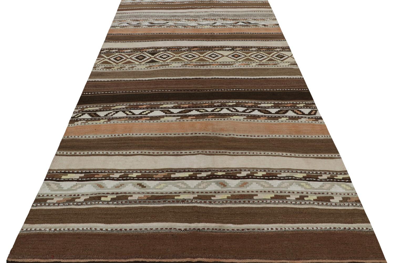 Vintage Persian tribal Kilim rug